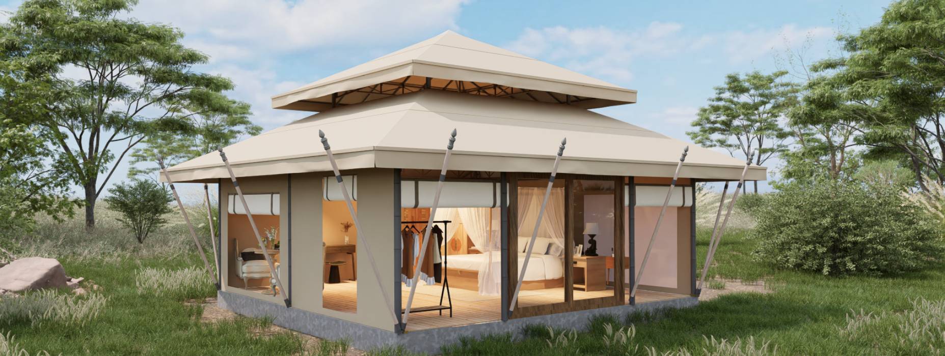 湛河区户外野奢帐篷